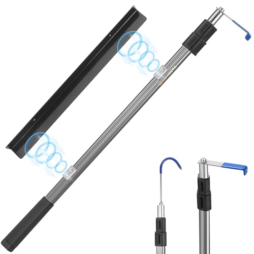 Loveeta 6.3 Ft Magnetic Cargo Grabber Reach Tool – 2 Hooks