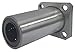 Nippon Bearing (NB) - SWK8GWUU - Linear Square Flange Mount Bearing: 0.5 in Bore Dia. (In.), 0.2500, Carbon Steel/Polymer Cage