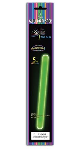 DJP 10 Premium Foam Glow Stick (Green) - Pack of 5