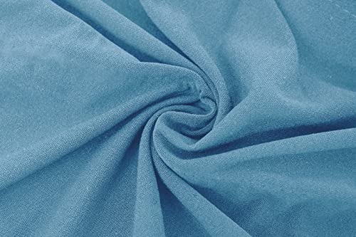 Ballroom Dance Skirt For Women Latin Ballroom Tango Hip Scarf Fringe Swing Rumba Irregular Hem Hip Wrap Blue #TOP3