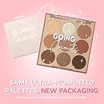 ColourPop Going Coconuts Eyeshadow Palette - Cool-Toned Neutral Eyeshadow Palette with Ultra-Velvety and Silky Finishes - High-Pigment Eye Makeup with a Long-Wearing Formula (0.3 oz) - Image 2