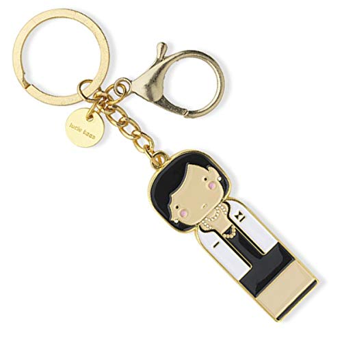 Lucie Kaas Sketch Inc. Schlüsselanhänger Coco 6cm, aus Einer Zinklegierung gefertigt, SI05COCO Cover