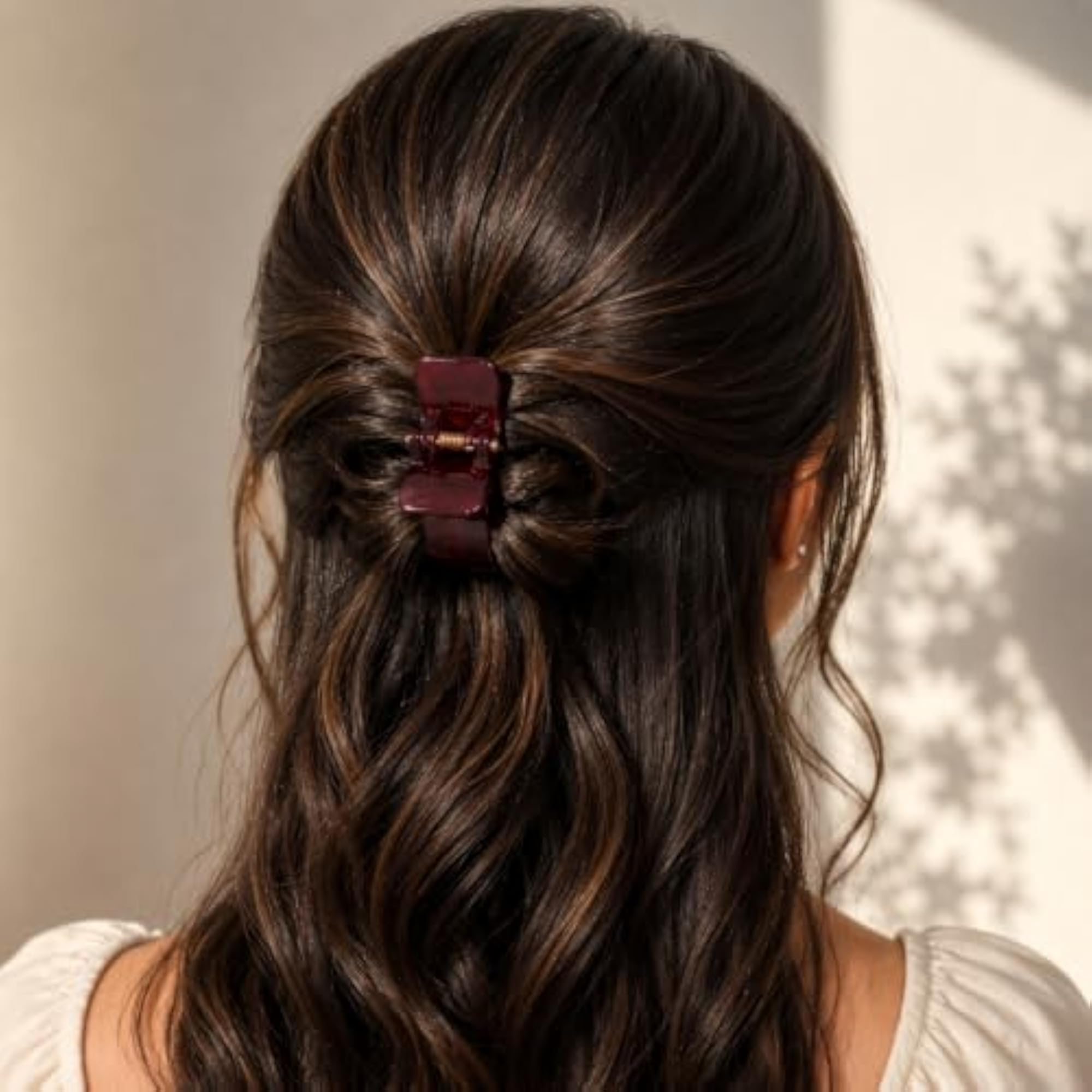 Medium Acrylic Triangle Hair Clip Pack of 6