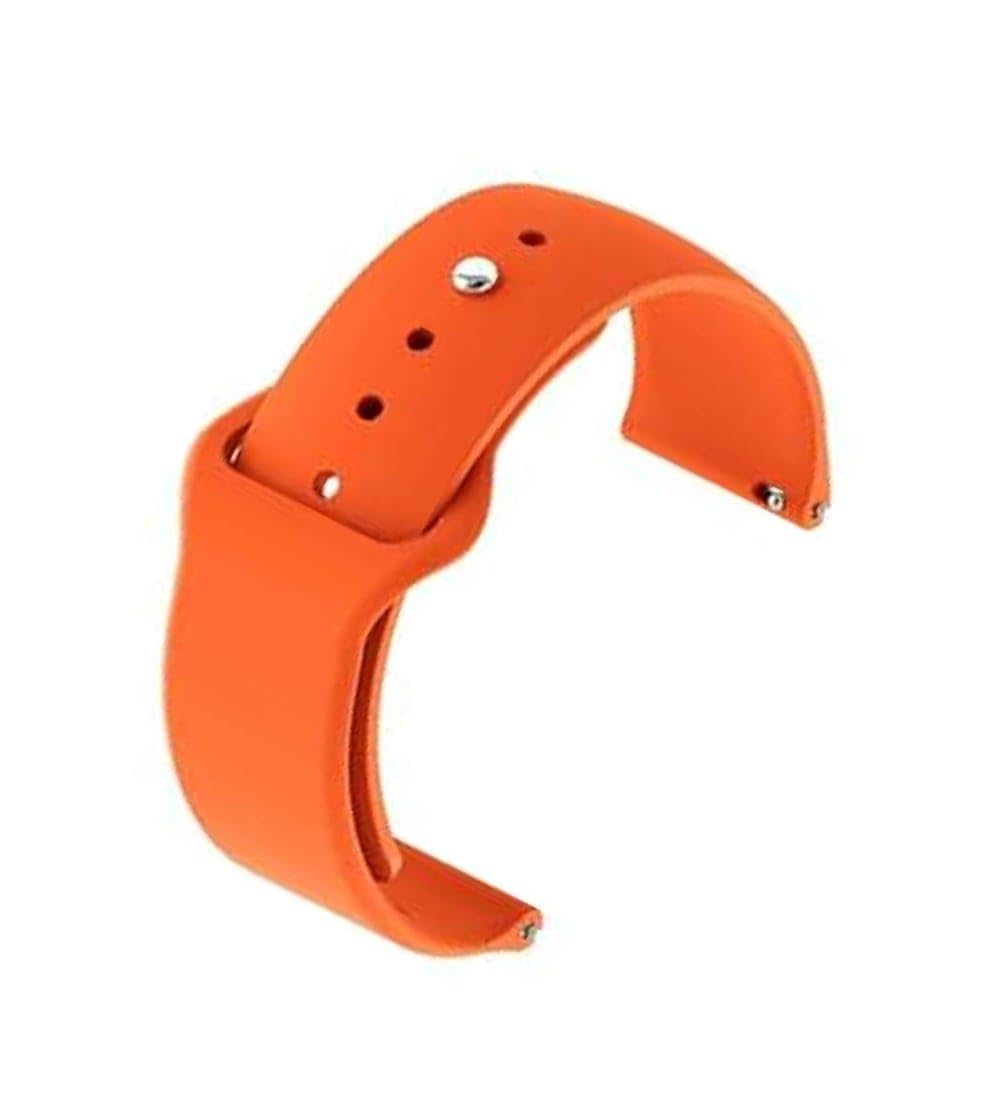 Spolife Soft Silicone Classic Strap Bands for (ONLY 20mm Lugs Size).....Amazfit Bip/ Bip U/ Bip U Pro/ Bip Lite, Bip S, Amazfit Pop/ Pop Pro, Amazfit GTS/ GTS 2/ GTS 2e/GTR, Sam sung Galaxy Watch 4 40mm 44mm/4 Classic Strap 46mm 42mm,Galaxy Watch 5/5 Pro, Vivoactive 3 HR Smart Watch Quick Release Pin for Men, Women and Kids Medium Size Compatible All 20MM Watches