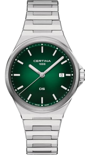 Certina, C0434101109100 - Reloj de Cuarzo para Hombre DS 7 Gent Std de Cuarzo de 39 mm