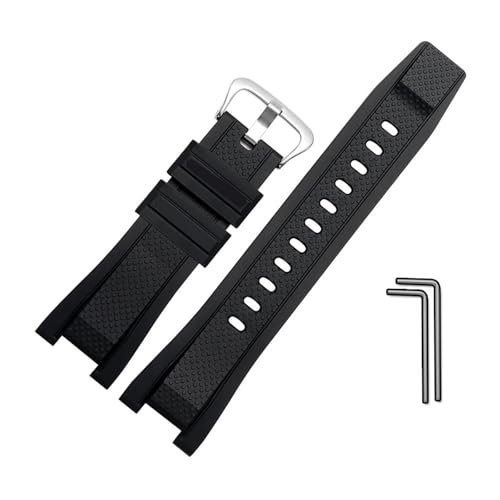 Bracelet montre silicone étanche compatible GST-B100 GST-S110 GST-210 GST-W300 400G
