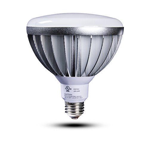 KOBI ELECTRIC LED 14-watt (85 watt) R40 BR40 Warm White Light Bulb, Dimmable