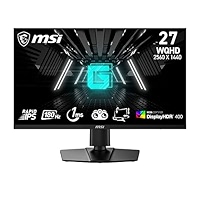 MSI MAG 274QRFW 27 Inch WQHD Gaming Monitor - 2560 x 1440 Rapid