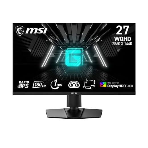MSI G274QPF E2 27" LED Rapid IPS WQHD 180Hz
