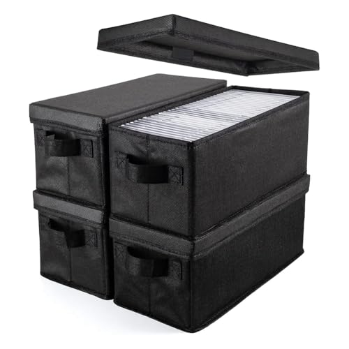 Cajas para Guardar CD Solución al Desorden de Discos en Casa