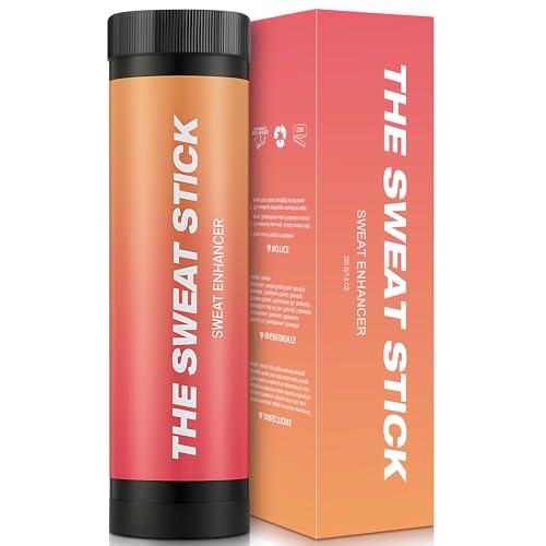 Demissle Sweat Gel Stick, Workout Enhancer Roll On Stick, Fragrance Sweat Cream for Arm, Leg, Waist