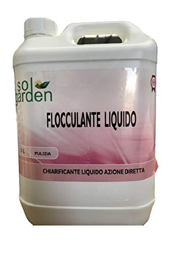 Water Floc 12 kg - Flocculante Liquido Schiarente Riduzione delle Impurità nell'Acqua della Piscina