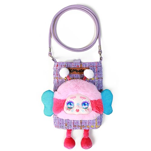 Kimmon- Travel Cute Cross-Body Bag, Mystery Anime Plush Accessories, Multicolor, 6.3 inches - Image 2