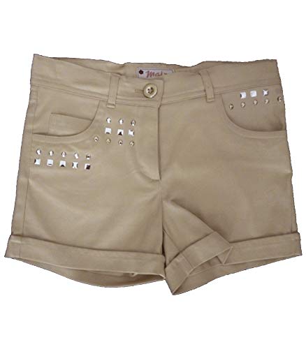 Bermuda fille beige 8 ans idéal pour les vacances et jeux de plein air