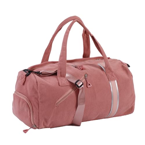 Large Gym Bag,Travel Duffle Bag，Waterproof Weekender Bag, Carry On Tote Bags for Women Pink2