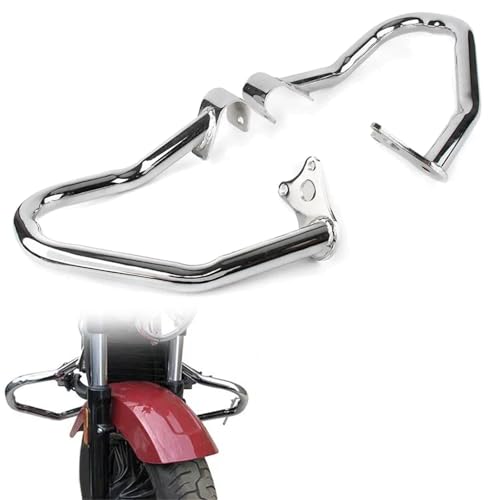 Barres de protection moteur pour Indian Scout Sixty 2014-2018 avec finition chrome miroir