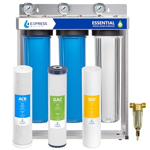Express Water Whole House Water Filter System | ESSENTIAL | 3 Sta...