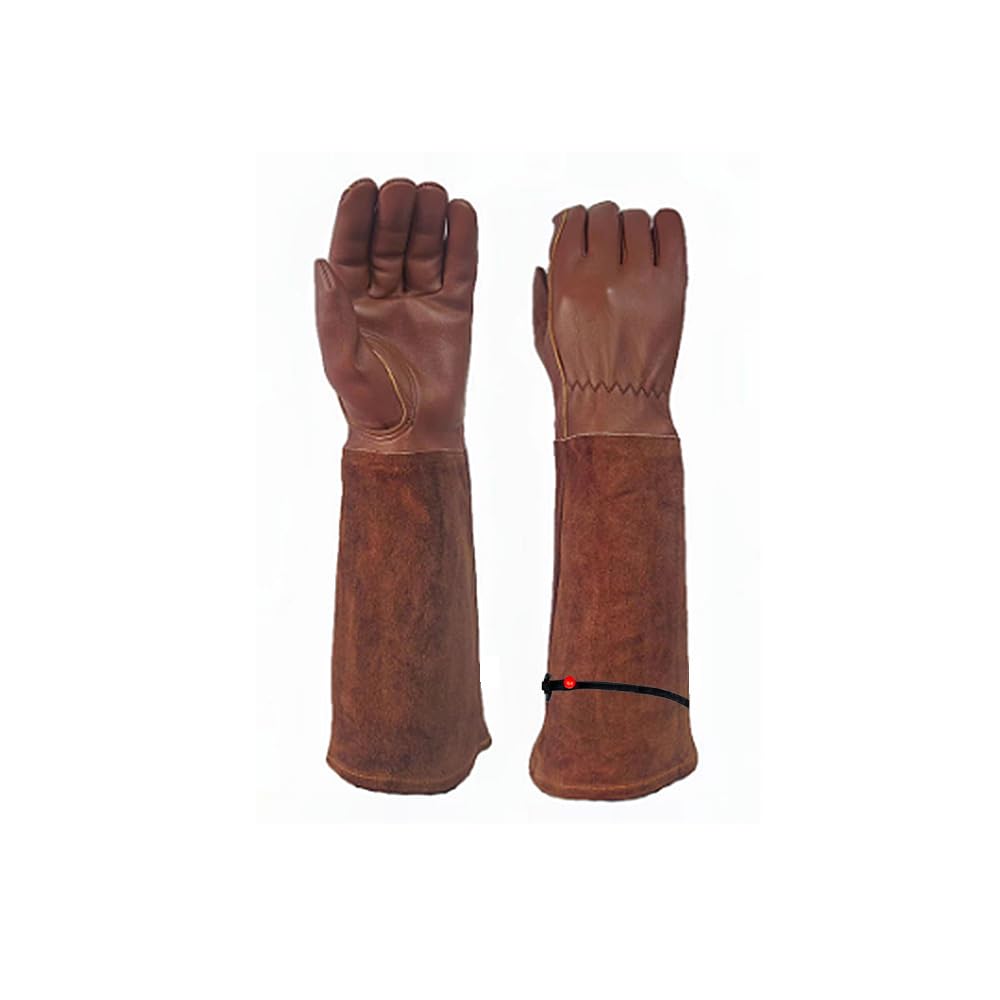 Guantes de jardinería largos para desmalezar y plantar flores en primavera