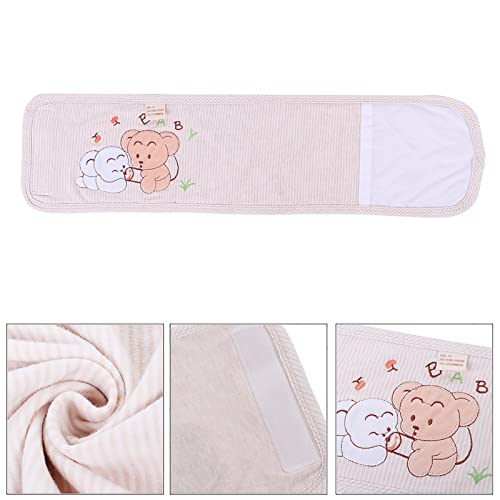 Image of adjust Newborn Navel Belt , infants Belly but ton Band , Thickened Cotton Infant Abdomen Umbilical Cord , Newborn Waist Support Band Warm Cover(L) , infants Belly but ton Band , adjust Newborn Navel B