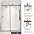 56-60”W x 76" H Upgraded Single Sliding Frameless Shower Door, Frameless Shower Door with Explosion-Proof Film and Nano Coating, 1/4” (6MM) SGCC Tempered Glass, Matte Black Finish