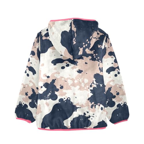GuoChe Camouflage Dark Blue Boys Fall Fleece Jacket2