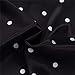Satin 𝐏ajamas for Boys Girls Matching 𝐒ilk 𝐏a𝐣ama Set Short Sleeve Polka Dot 𝐏𝗝s and Loose (a-Black, 11-12 Years)