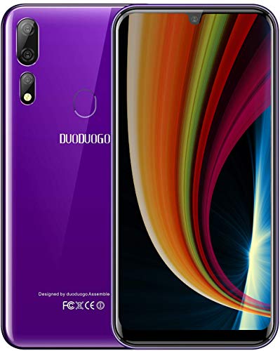 Moviles Libres 4G, 5.8 Pulgadas 3GB RAM + 32GB ROM/128GB Expansión Quad-Core, 3800mAh Batería, 12MP Cámara, Face ID, Android 9.0 Dual Sim Regalo Auriculares Bluetooth Inalámbricos(Verde)