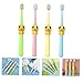 VALICLUD 4Pcs Cartoon Toothbrush Soft Bristle Young Oral Care Adorable for Ages Encourages Healthy Brushing Habits Includes