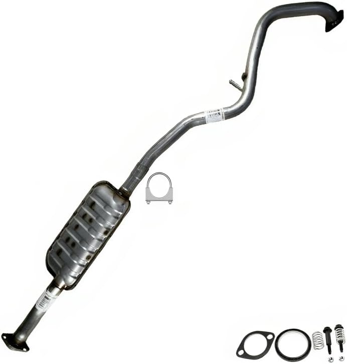 Resonator Intermediate pipe Exhaust System compatible with