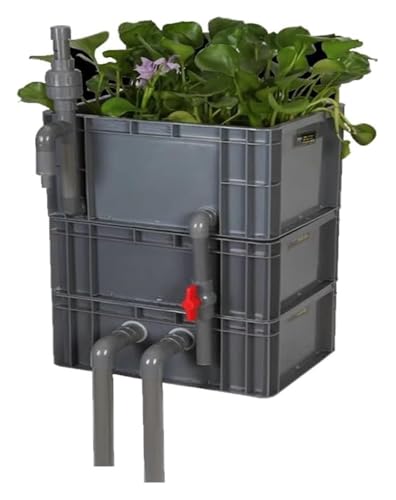 Boîte de filtre externe pour aquarium : filtration biologique grand volume 60x40x77cm
