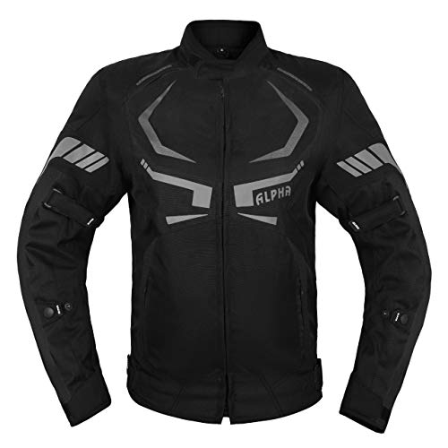 Alpha Cycle Gear ACG-V1 Motorcycle Jacket Mens Ce Armored Bikers Riding Racing Waterproof All Season Jacket thumb #5