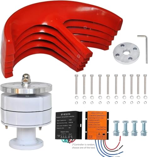 Éolienne 3000W générateur vertical de vent triphasé pour site isolé hors réseau - 2