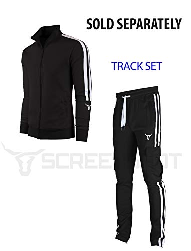 SCREENSHOT-Track Pants Basic Mens Premium Slim Fit Athletic Fitness Fashion Urban Lifestyle Streetwear Bottoms4