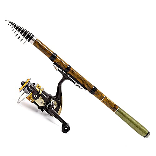 XIANGE100-SHOP Angelrute Combo Tarnung Carbon Spinnen Angelrute Power Rock Angelrute Carp Feeder Rod Angelruten Outdoor… – Bild 5