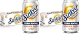 Sunkist Zero Sugar Orange Soda | 12 fl. oz. Cans | 12 Pack | Pack of 2