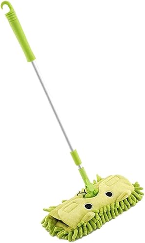 Milageto Juguete limpiador de trapeador de juego de rol para niños pequeños, verde