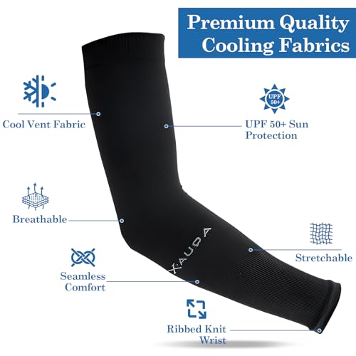 Lunaanda Armmanschette,6 Paare Armstulpen Sonnenschutz,Basketballärmel,Sonnenschutz Armlinge für Radfahren,für Radfahren, Fahren, Angeln,Reiten