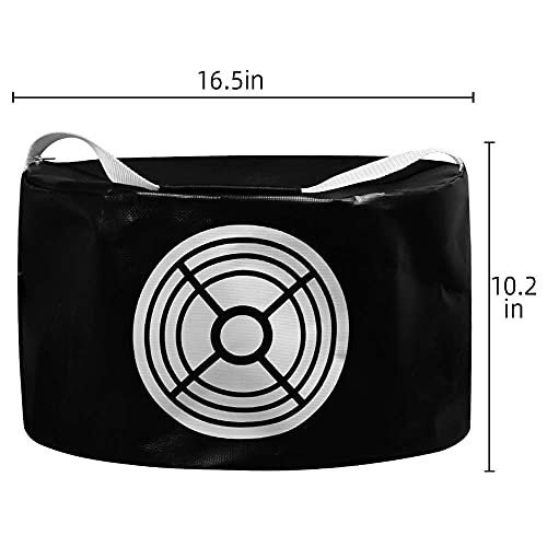 Image of Scott Edward Golf Smash Bag Golf Impact Bag, Power Smash, Hitting Poket, Swing Training Aids, Practice Tool. Waterproof Durable PVC Fabric (Black)