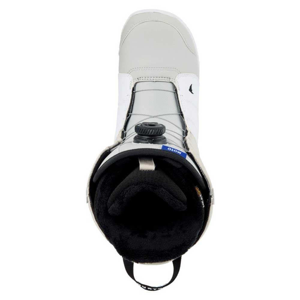 Burton - Boots De Snowboard Moto Boa® Regular Gray Cloud Homme - Homme - Taille 44 - Gris