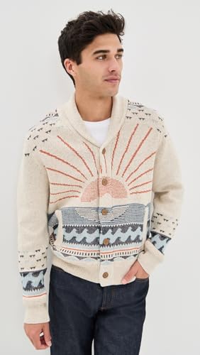 Faherty Men's Cardigan Sweater2