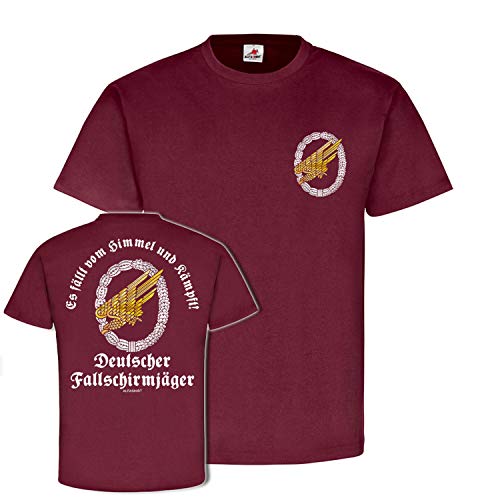 T Shirt BW Orden Adler vêtement militaire homme parachutes combat