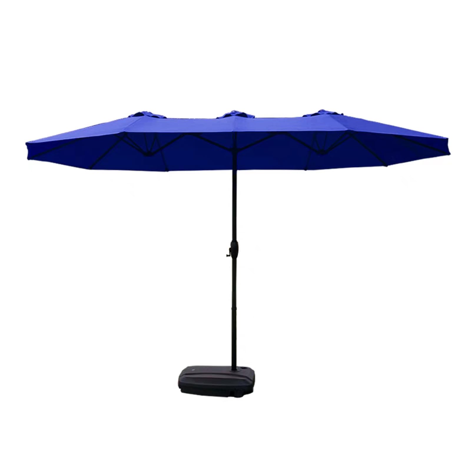Parasol ogrodowy bardzo duży parasol tarasowy trzygłowy parasol tarasowy na zewnątrz parasol na patio żelazny stojak na parasol, parasol na stół na zewnątrz, parasol plażowy