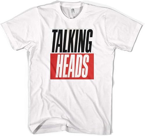 Photo de YUWANG Talking Heads Mens T-Shirt David Byrne White L