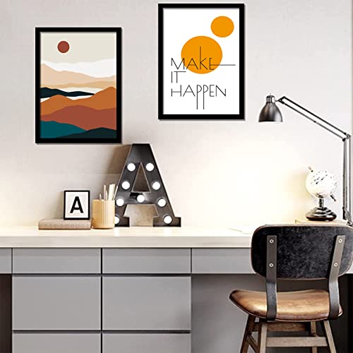 ijuerybai 22,9 x 30,5 cm schwarzer Bilderrahmen, Hochtransparent für Fotocollage 22,9 x 30,5 cm, 3 Stück, Poster auf Leinwand… – Ansicht 4