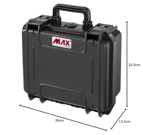 Max Watertight max300.079 koffer, zwart, waterdicht - Image 8