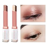 【Lidschatten Stick Zweifarbig】 Der allmähliche Farbeffekt verleiht Ihnen nach dem Auftragen ein dreidimensionales Make-up, wodurch Ihre Augen sexy und charmant aussehen.