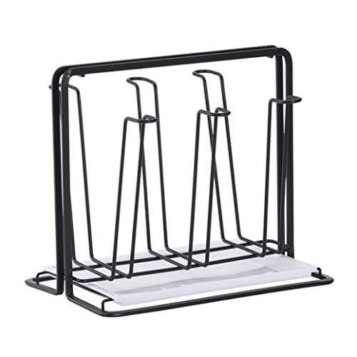 Gcroet Coffee Mug Holder,Stainless Steel Coffee Cup Holder,Cup Holder Storage Organizer Display Stand Kitchen Supplies Cup Drying Rack Metal Glasses Drainer Shelf Dish Holder Cup Upside Down
