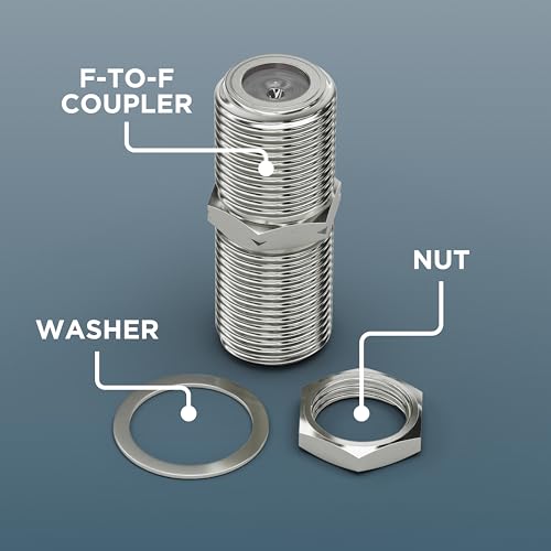 Conectores coaxiales THE CIMPLE CO 4 unidades hembra miniatura 6