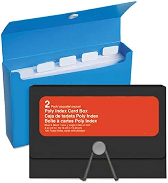 4x6 index cards holder