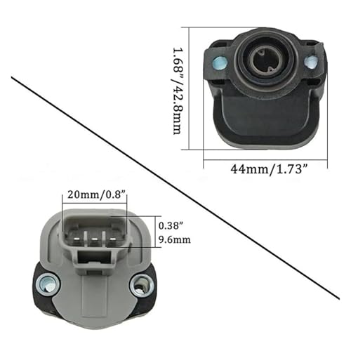 Capteur position des gaz de précision pour Dodge Ram et Dakota référence 4882219AB - 2